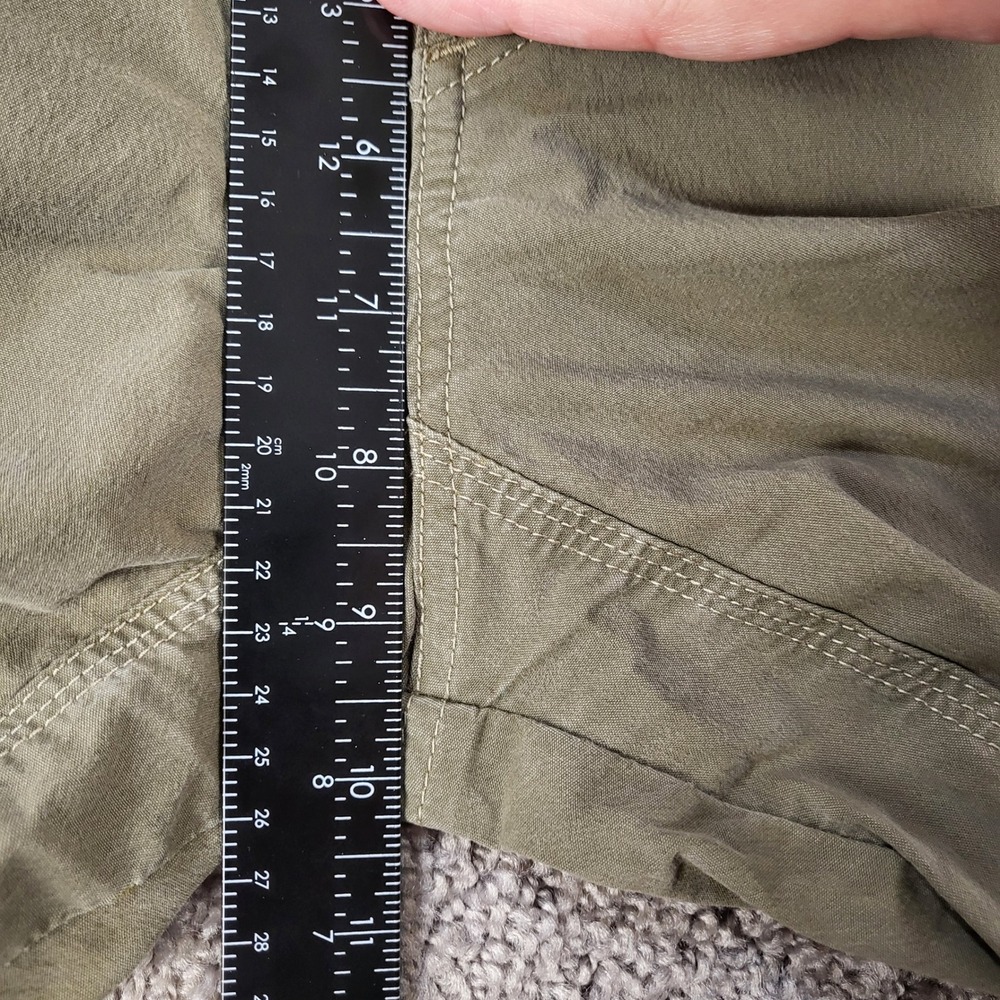 KÜHL Womens Splash Roll-Up Cargo Pants Vintage Patina Dye Olive Green Size 8 Reg - Picture 7 of 10